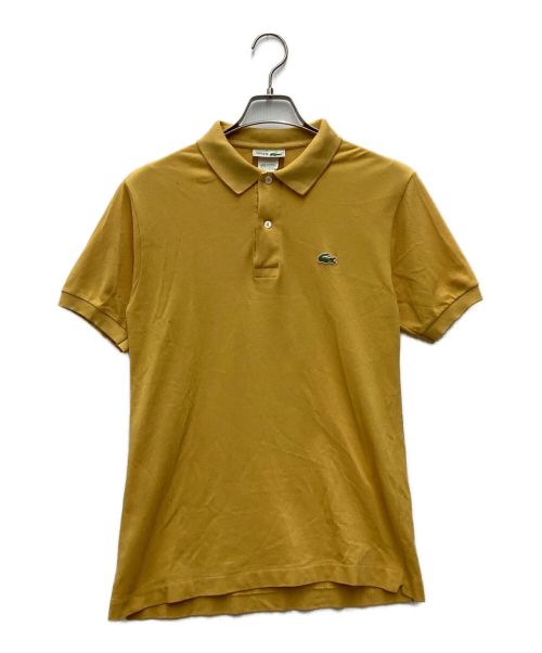 CHEMISE LACOSTE（シュミーズ ラコステ）CHEMISE LACOSTE (シュミーズ ラコステ) ポロシャツ イエロー サイズ:SIZE Sの古着・服飾アイテム