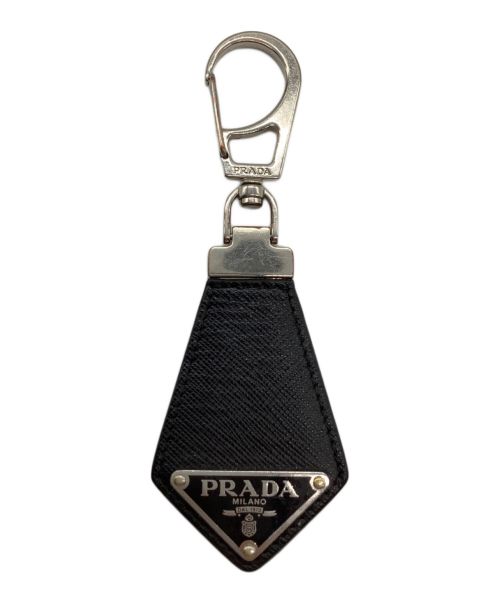 PRADA（プラダ）PRADA (プラダ) 2PP041　キーホルダー ブラックの古着・服飾アイテム
