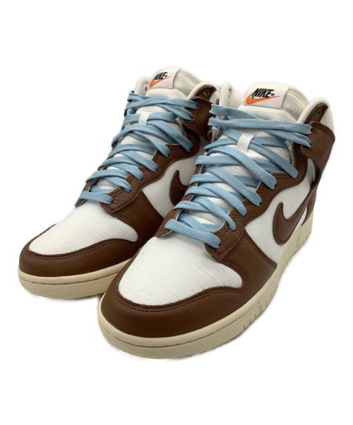 NIKE（ナイキ）NIKE (ナイキ) ハイカットスニーカー　DUNK HIGH Pecan and Sail ブラウン サイズ:SIZE 27cmの古着・服飾アイテム