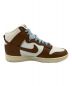 中古・古着 NIKE (ナイキ) ハイカットスニーカー　DUNK HIGH Pecan and Sail ブラウン サイズ:SIZE 27cm：9000円