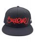 SUPREME (シュプリーム) New Era (ニューエラ) 22SS Handstyle LOGO CAP ネイビー サイズ:SIZE 7 1/4（57.7㎝）：8000円