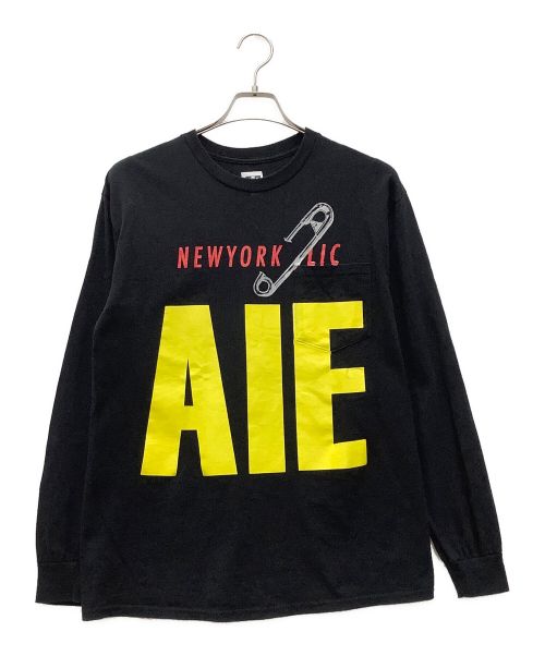 AiE（エーアイイー）AiE (エーアイイー) ロングカットソー/23SS ブラック サイズ:SIZE Mの古着・服飾アイテム