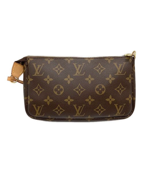 LOUIS VUITTON（ルイ ヴィトン）LOUIS VUITTON (ルイ ヴィトン) ポシェット・アクセソワール/ポーチ ブラウンの古着・服飾アイテム