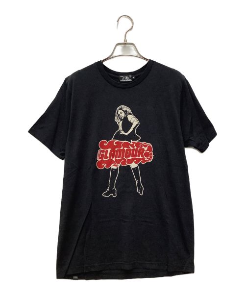 Hysteric Glamour（ヒステリックグラマー）Hysteric Glamour (ヒステリックグラマー) VIXEN GIRL TEE ブラック サイズ:SIZE Mの古着・服飾アイテム