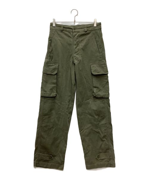 French Army（フランス軍）French Army (フランス軍) カーゴパンツ	M-47後期 オリーブ サイズ:31の古着・服飾アイテム