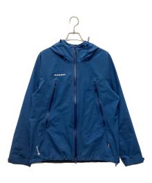 MAMMUT（マムート）の古着「CLIMATE Rain Suit」｜ブルー×ブラック