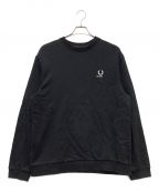 FRED PERRY×RAF SIMONSフレッドペリー×ラフシモンズ）の古着「スウェット」｜ブラック