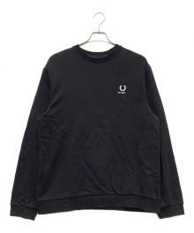 FRED PERRY×RAF SIMONS（フレッドペリー×ラフシモンズ）の古着「スウェット」｜ブラック