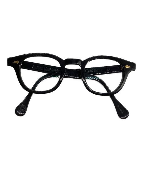 julius tart optical（ジュリアス タート オプティカル）JULIUS TART OPTICAL (ジュリアス タート オプティカル) 伊達眼鏡　AR Gold Series　G刻印 ブラック サイズ:44□24の古着・服飾アイテム