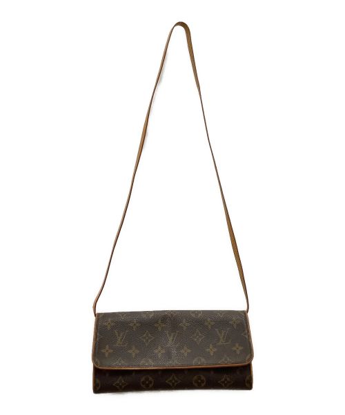 LOUIS VUITTON（ルイ ヴィトン）LOUIS VUITTON (ルイ ヴィトン) ポシェットツインGM/モノグラム ブラウン サイズ:GMの古着・服飾アイテム