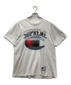 Champion×SUPREMEチャンピオン×シュプリーム）の古着「19SS Chrome S/S Top　半袖カットソー」｜ホワイト