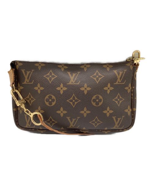 LOUIS VUITTON（ルイ ヴィトン）LOUIS VUITTON (ルイ ヴィトン) ポシェット・アクセソワール/モノグラム ブラウンの古着・服飾アイテム