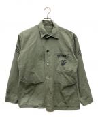 USMCユーエスエムシー）の古着「40S~ P-41HBT JACKET」｜オリーブ