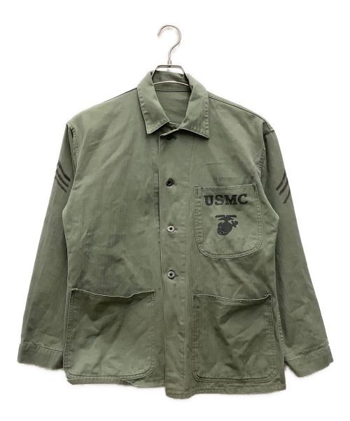 USMC（ユーエスエムシー）USMC (ユーエスエムシー) 40S~ P-41HBT JACKET オリーブ サイズ:SIZE 不明の古着・服飾アイテム