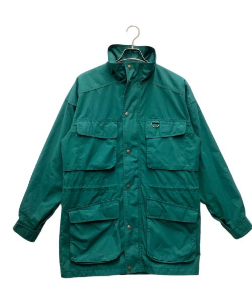 Eddie Bauer（エディーバウアー）Eddie Bauer (エディーバウアー) 80S~90S/黒タグ後期　マウンテンパーカー グリーン サイズ:SIZE Sの古着・服飾アイテム