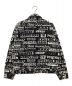 Supreme (シュプリーム) Hysteric Glamour (ヒステリックグラマー) ジップジャケット　17AW Text Work Jacket ブラック サイズ:SIZE M：20000円