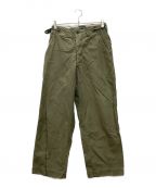 US ARMYユーエスアーミー）の古着「ミリタリーパンツ　40S～ Trousers,Field,Cotton O.D」｜グリーン