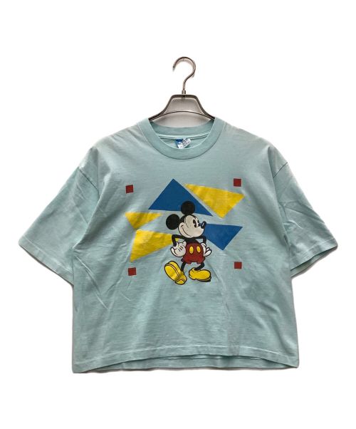 DISNEY（ディズニー）Disney (ディズニー) 90S~ 半袖カットソー ブルー サイズ:SIZE Freeの古着・服飾アイテム