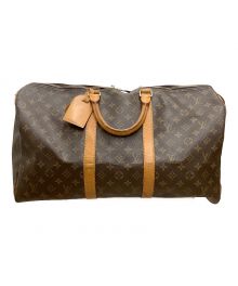 LOUIS VUITTON（ルイ ヴィトン）の古着「キーポル50/モノグラム」｜ブラウン