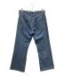 TOGA PULLA (トーガ プルラ) DENIM TAPE PRINT PANTS インディゴ サイズ:SIZE 46：12000円