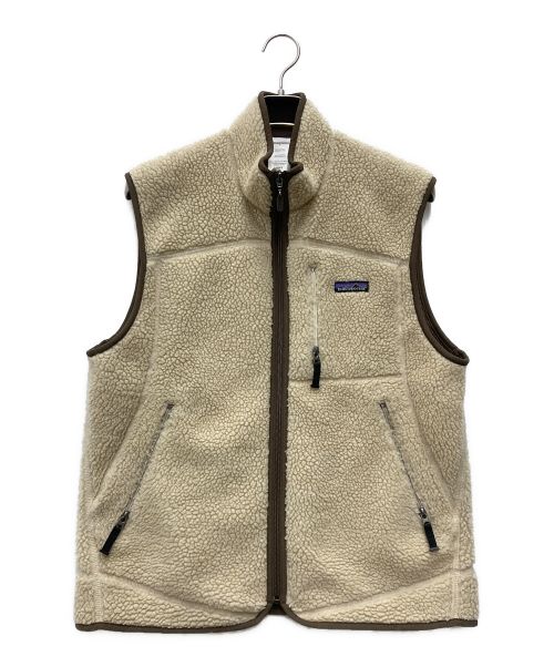 Patagonia（パタゴニア）Patagonia (パタゴニア) クラシックレトロX　フリースベスト ベージュ サイズ:SIZE Mの古着・服飾アイテム