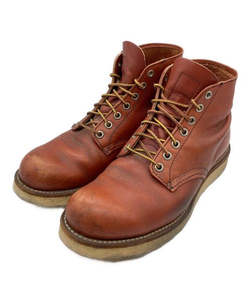 RED WING（レッドウィング）RED WING (レッドウィング) ブーツ 6インチ クラシックラウンド ブラウン サイズ:SIZE 25cmの古着・服飾アイテム