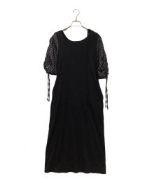 sahara（サハラ）の古着「gather choker dress」｜ブラック