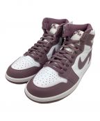 NIKEナイキ）の古着「AIR JORDAN 1 RETRO HIGH OG/WHITE/SKY J MAUVE WHITE」｜ホワイト×パープル