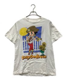 BETTY BOOP（ベティー・ブープ）の古着「90S~ 半袖カットソー」｜ホワイト