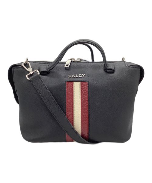 BALLY（バリー）BALLY (バリー) 2WAYショルダーバッグ ブラックの古着・服飾アイテム