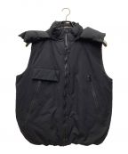 WILD THINGS×KIITワイルドシングス×キート）の古着「22AW HIGH COUNT NYLON DOWN VEST/ダウンベスト」｜ブラック