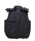 WILD THINGS（ワイルドシングス）の古着「22AW HIGH COUNT NYLON DOWN VEST/ダウンベスト」｜ブラック