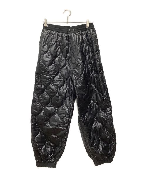 JUNYA WATANABE MAN（ジュンヤワタナベマン）JUNYA WATANABE MAN (ジュンヤワタナベマン) 23AW Nylon ripstop quilting pant/キルティングパンツ ブラック サイズ:SIZE Mの古着・服飾アイテム