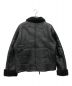 KIIT (キート) ZIP UP SHEARING BLOUSON/ムートンジャケット ブラック サイズ:SIZE 2(M)：110000円