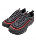 NIKEナイキ）の古着「AIRMAX97/BLACK/PICANTE RED-ANTHRACITE」｜ブラック