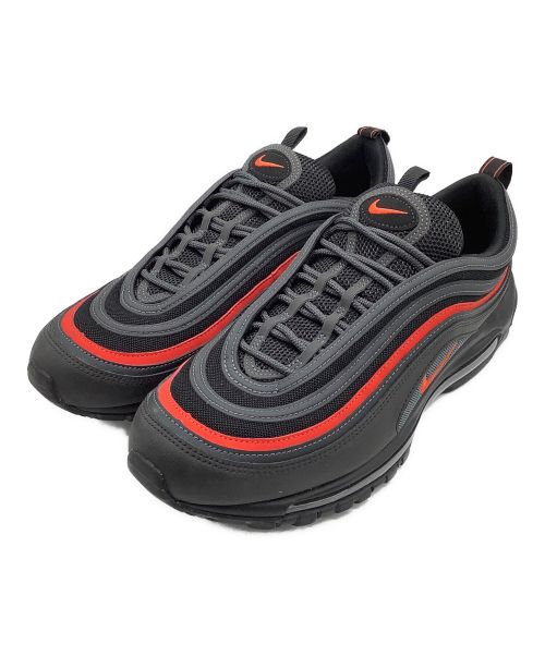 NIKE（ナイキ）NIKE (ナイキ) AIRMAX97/BLACK/PICANTE RED-ANTHRACITE ブラック サイズ:SIZE 30cmの古着・服飾アイテム