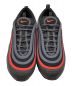 NIKE (ナイキ) AIRMAX97/BLACK/PICANTE RED-ANTHRACITE ブラック サイズ:SIZE 30cm：8000円