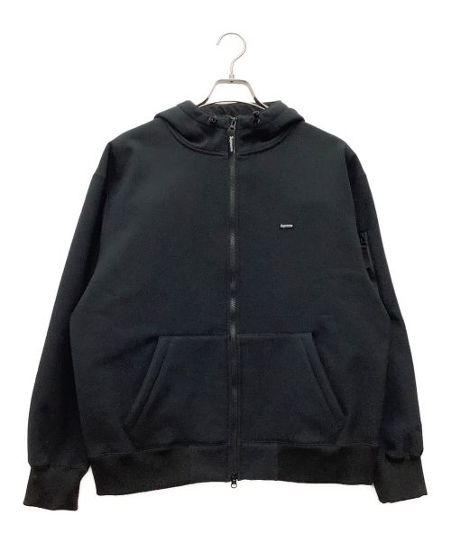 SUPREME（シュプリーム）Supreme (シュプリーム) 23AW Small Box Logo Zip Up Hooded Sweatshirt ブラック サイズ:SIZE Mの古着・服飾アイテム