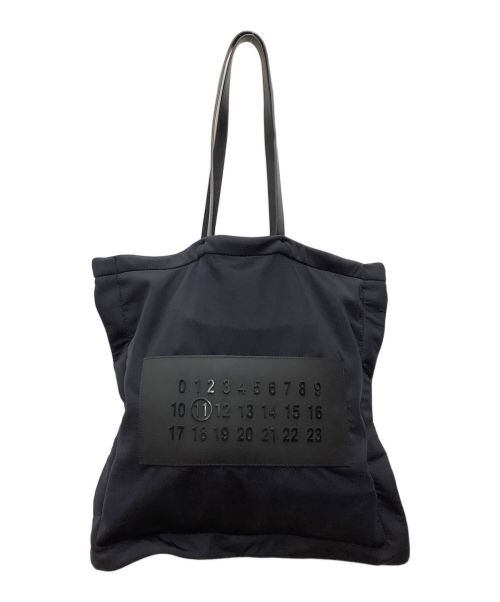 Maison Margiela（メゾンマルジェラ）Maison Margiela (メゾンマルジェラ) トートバッグ/カレンダーロゴ ブラックの古着・服飾アイテム