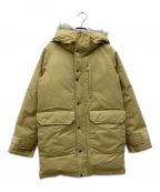 THE NORTHFACE PURPLELABELザ・ノースフェイス パープルレーベル）の古着「ダウンジャケット/BRUSHED/LONG SEROW」｜ベージュ