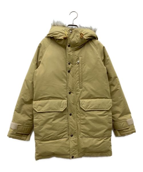 THE NORTHFACE PURPLELABEL（ザ・ノースフェイス パープルレーベル）THE NORTHFACE PURPLELABEL (ザ・ノースフェイス パープルレーベル) ダウンジャケット/BRUSHED/LONG SEROW ベージュ サイズ:SIZE Mの古着・服飾アイテム