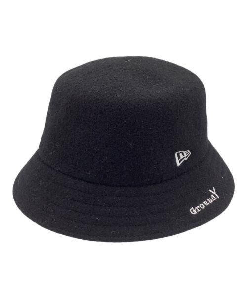 New Era（ニューエラ）New Era (ニューエラ) YOHJI YAMAMOTO (ヨウジヤマモト) GroundY BUCKET 01 ブラックの古着・服飾アイテム