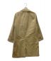 BURBERRY (バーバリー) CAMDEN CAR COAT/ステンカラーコート ベージュ サイズ:SIZE 48：45000円