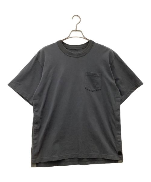 sacai（サカイ）sacai (サカイ) s Cotton Jersey T-Shirt グレー サイズ:SIZE 2の古着・服飾アイテム