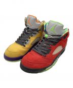 NIKEナイキ）の古着「AIR JORDAN 5 RETRO SE WHAT THE」｜マルチカラー