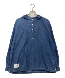 WTAPS（ダブルタップス）の古着「プルオーバーシャツ FALCONER LS DENIM 21SS」｜インディゴ