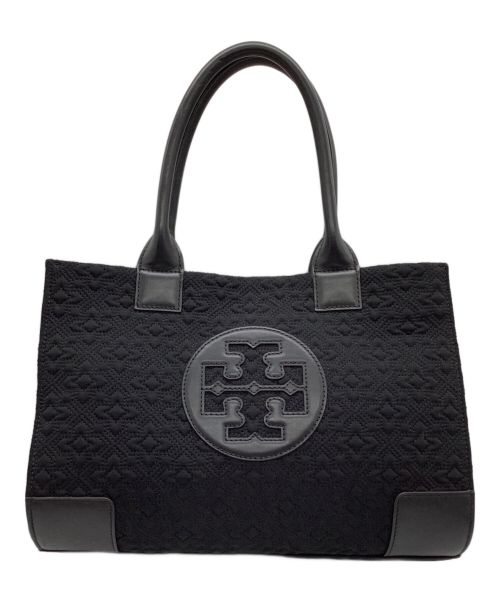 TORY BURCH（トリーバーチ）TORY BURCH (トリーバーチ) ELLA キルティングトートバッグ ブラックの古着・服飾アイテム