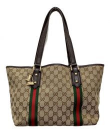 GUCCI（グッチ）の古着「シェリーライン GGキャンバス」｜ブラウン