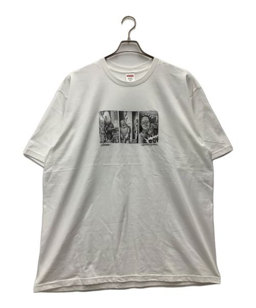 SUPREME（シュプリーム）Supreme (シュプリーム) Mister Cartoon Pow Tee 24AW ホワイト サイズ:SIZE XXLの古着・服飾アイテム