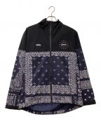 F.C.R.B.エフシーアールビー）の古着「BANDANA TRAINING JACKET 22AW」｜ネイビー